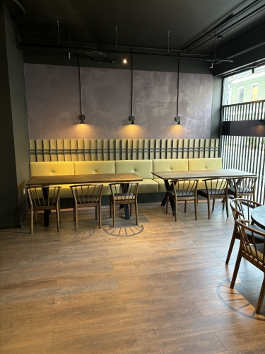Restaurantinventar møbelpolstring