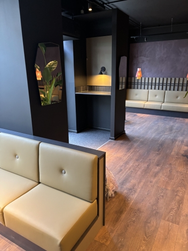 restaurantinventar ompolstret