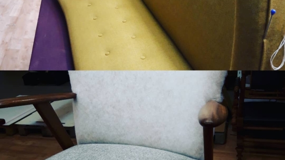 ompolstring af stol og sofa