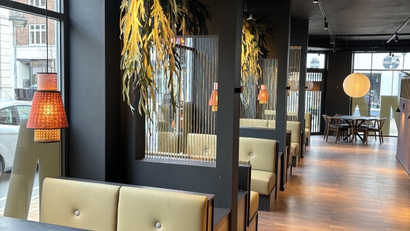 siddepladser i sushi restaurant